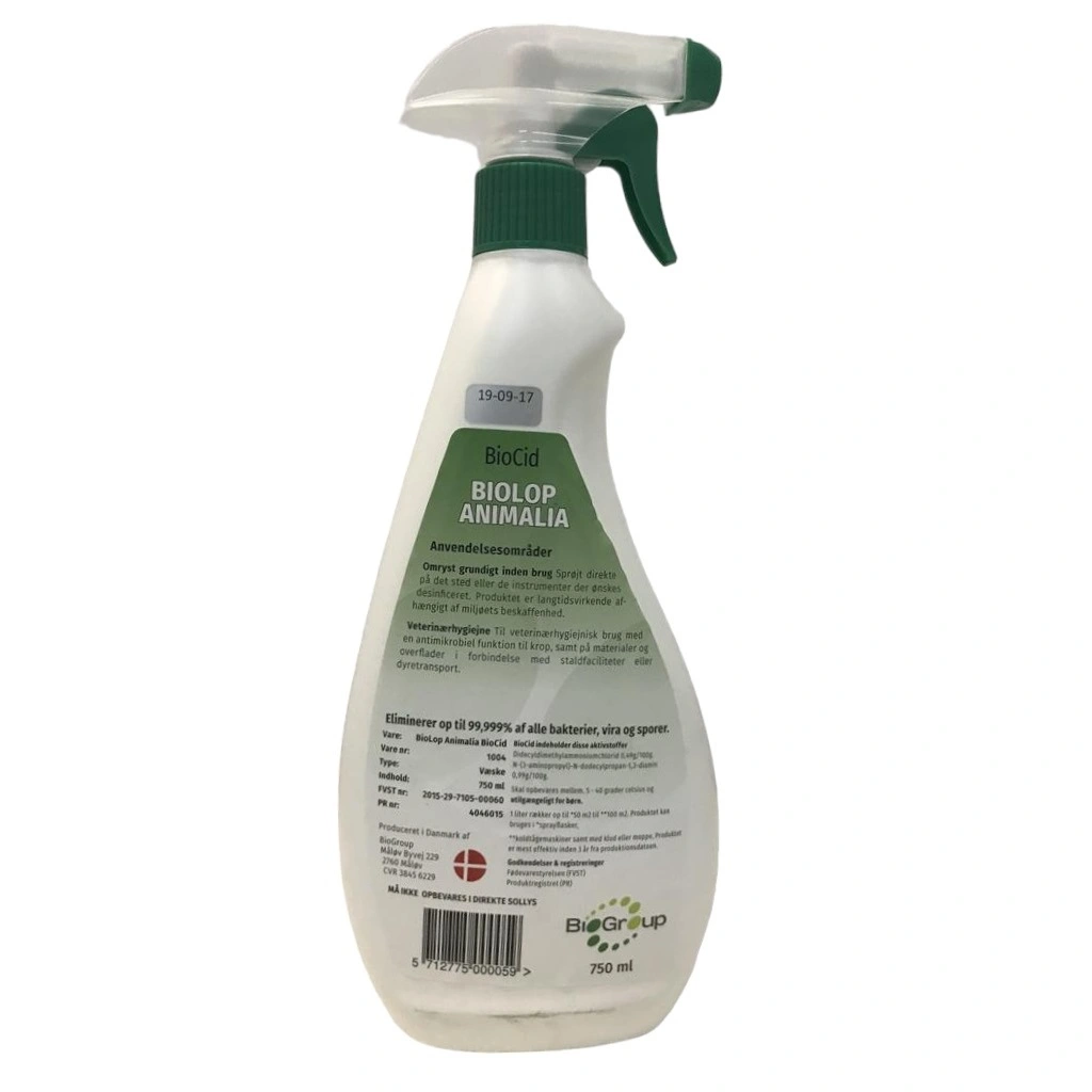 PetTime Biocid Petline Animalia 750 ml Viradræber udløbet